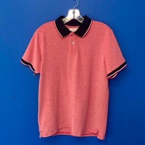 Men’s AEROPOSTALE Light Red Polo Shirt Sz L